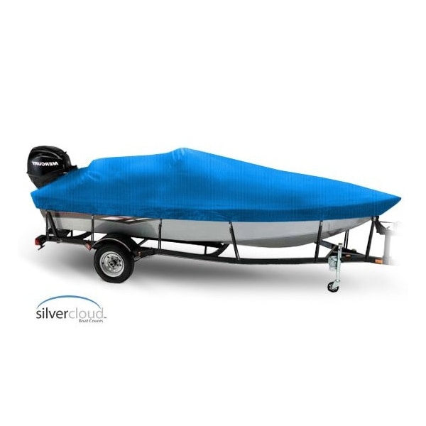 Eevelle Silvercloud Boat Cover V HULL FISHING Side Console, Narrow Series Inboard 21' 6in. L 98in. W Royal SCVFSC2198-RYL - main